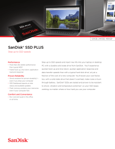 Data: SanDisk SSD PLUS