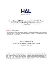 Modeling and Efficiency Analysis of Multi