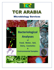 Microbiology Laboratory in Saudi Arabia