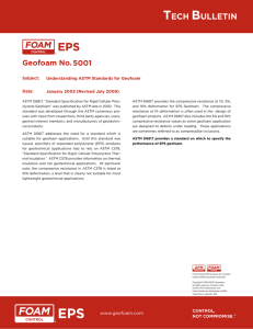 Foam Control EPS Geofoam Technical Bulletins