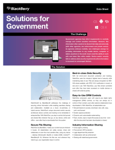 Government - BlackBerry