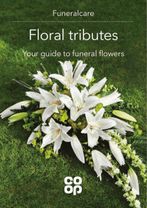Floral tributes - Co-operative Funeralcare