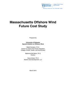 Massachusetts Offshore Wind Future Cost Study