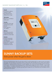 Sunny Backup Sets M/L/XL