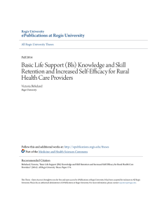 Basic Life Support (Bls) Knowledge and Skill Retention and