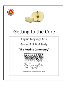 Getting to the Core - Santa Ana Unified School District