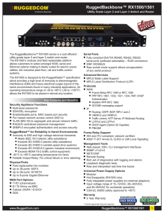 RuggedBackbone™ RX1500/1501