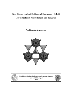 New Ternary Alkali Oxides and Quaternary Alkali Oxy
