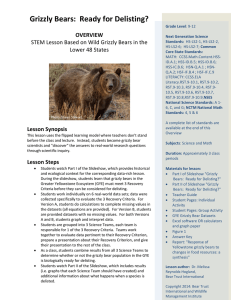 Grizzly Bears: Ready for Delisting?