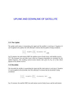 Satellite communication 10EC662