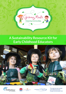 A Sustainability Resource Kit for Early
