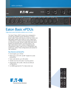 Eaton Basic ePDUs
