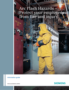 Arc Flash Hazards – Protect your employees from fire and