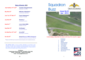 April 2012 - FAA Squadron