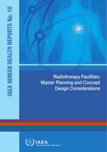 radiotherapy facilities: master planning and