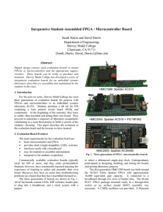Inexpensive Student-Assembled FPGA / Microcontroller