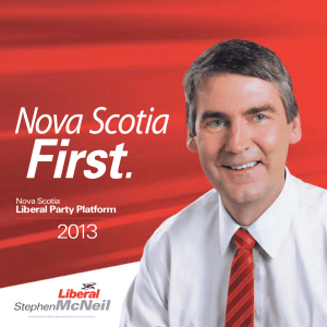 StephenMcNeil - Nova Scotia`s Liberal Party