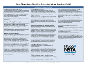 NGSS - Community Resources for Science