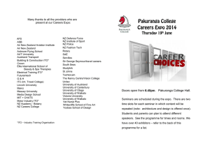 Careers Expo - Pakuranga College