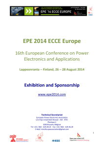EPE 2014 ECCE Europe
