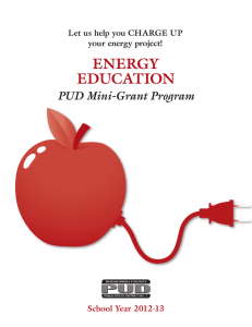 energy education - Snohomish County PUD
