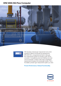 ERZ2000-NG Brochure - Honeywell Process Solutions