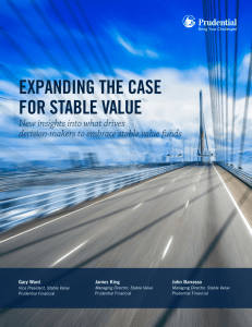 Expanding the Case for Stable Value