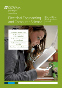 Electrical Engineering and Computer Science BSc/BEng