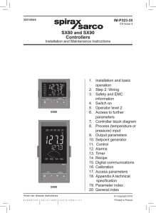 SX80 and SX90 Engineering User Manual