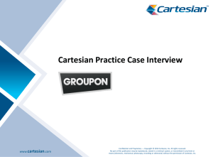 Cartesian Practice Case Interview: Groupon