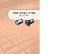 speed control motors