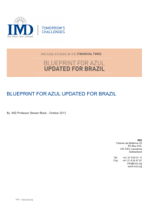 BLUEPRINT FOR AZUL UPDATED FOR BRAZIL