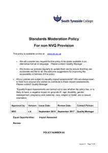 Standards Moderation Policy v4 Sept 201