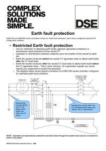 Restricted Earth fault protection