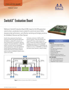 SwitchX® Evaluation Board