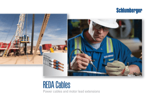 Brochure: REDA Cables - Power Cables and Motor