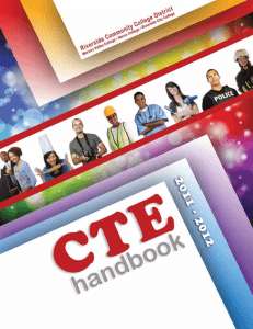 2011-12 CTE Handbook - Riverside Community College District