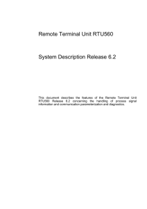 Remote Terminal Unit RTU560