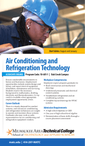 Air Conditioning And Refrigeration Technology AAS ProCard FNL