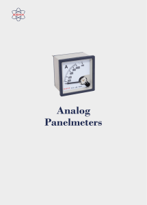 Analog Panelmeters
