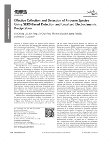 Effective Collection and Detection of Airborne Species Using
