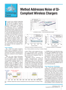 Method Addresses Noise of Qi-Compliant Wireless Chargers