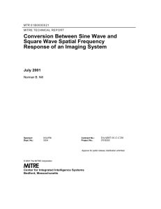 Conversion Between Sine Wave and Square Wave Spatial