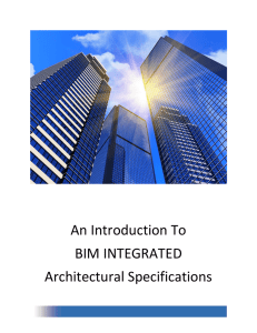 An Introduction To BIM INTEGRATED Architectural - e