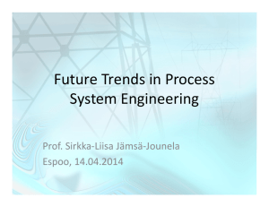 Future Trends in Process System Engineering