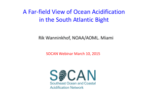 A Far-field View of Ocean Acidification in the South Atlantic Bight