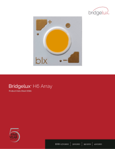 Bridgelux® H6 Array