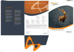 pebax-product-range-brochure thermoplastics and rubbers. Pebax