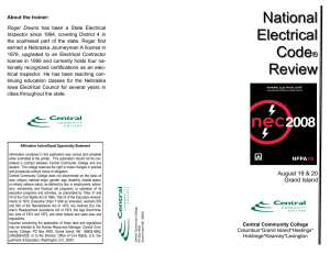 National Electrical Code® Review
