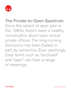 The Private-to-Open Spectrum
